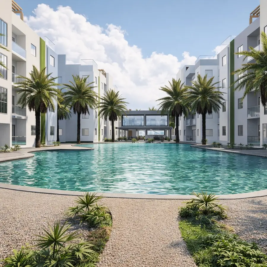 Apartamentos con Amplias Áreas Sociales en Punta Cana